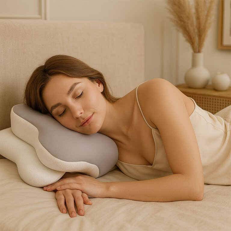 Анатомическая подушка для сна Ortomedica DreamForm 7041 с эффектом памяти