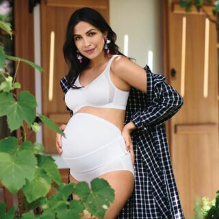 Бандаж для вагітних Baby Belt білий ANITA 1708