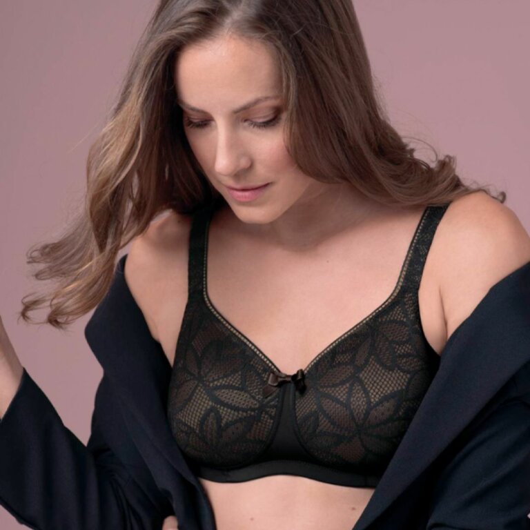 Бюстгальтер для протеза 5776х Selena с плотными чашками черный Anita