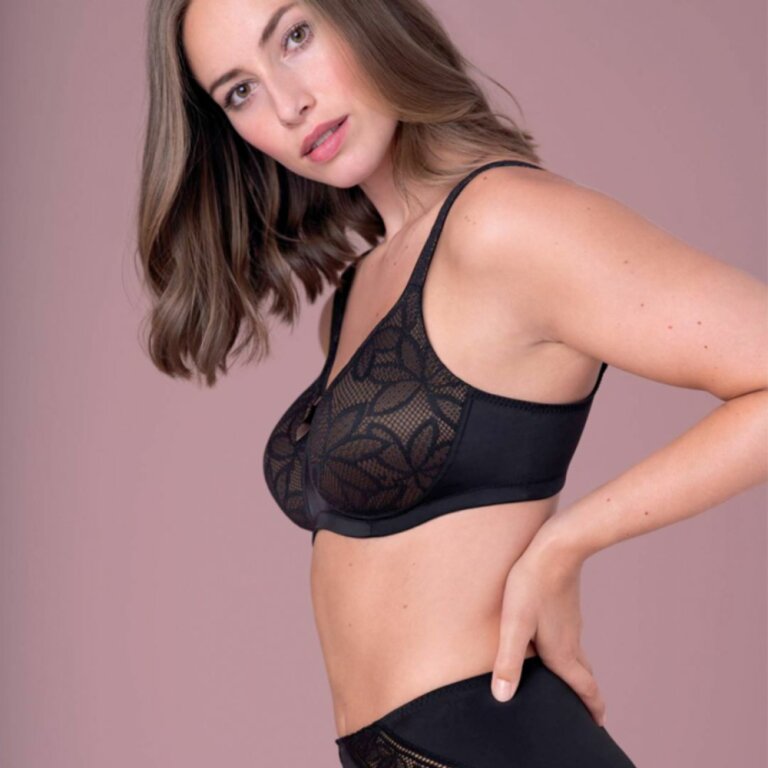 Бюстгальтер для протеза 5776х Selena с плотными чашками черный Anita