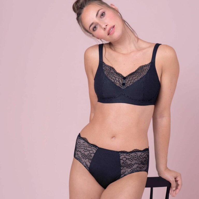 Бюстгальтер для протеза 5782х Orely с мягкими чашками черный Anita