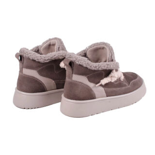 Черевики жіночі зимові Ortomedica 741/2 утеплені хутром з вовни, лате