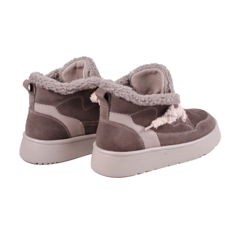 Черевики жіночі зимові Ortomedica 741/2 утеплені хутром з вовни, лате