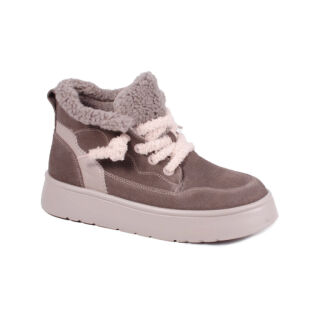 Черевики жіночі зимові Ortomedica 741/2 утеплені хутром з вовни, лате