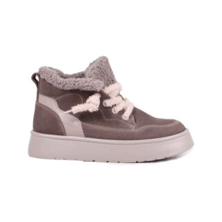 Черевики жіночі зимові Ortomedica 741/2 утеплені хутром з вовни, лате