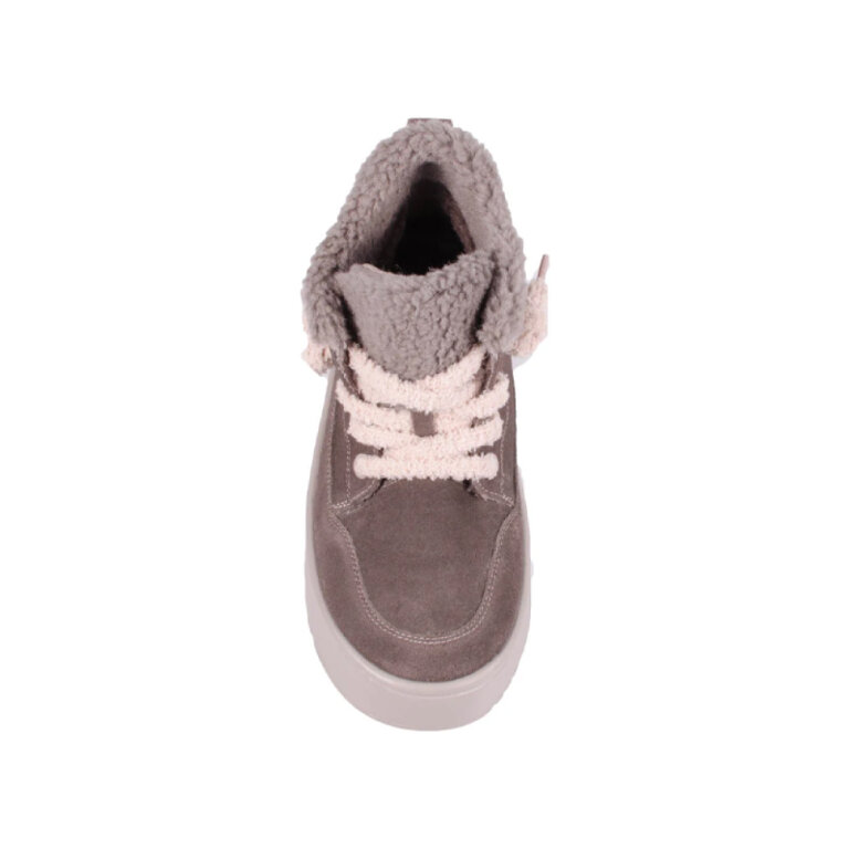 Черевики жіночі зимові Ortomedica 741/2 утеплені хутром з вовни, лате