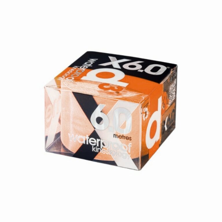 Кінезіо тейп водонепроникний D3 X6.0 Xtreme (50 мм * 6 м) бежевий