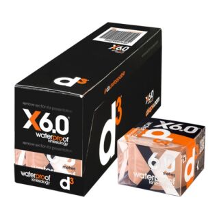 Кінезіо тейп водонепроникний D3 X6.0 Xtreme (50 мм * 6 м) бежевий