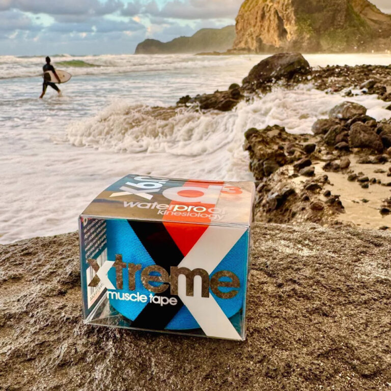 Кінезіо тейп водонепроникний D3 X6.0 Xtreme (50 мм * 6 м) бежевий
