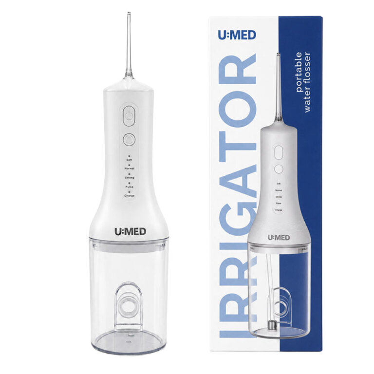 Іригатор для ротової порожнини U:Med WF-800 портативний з 4 насадками