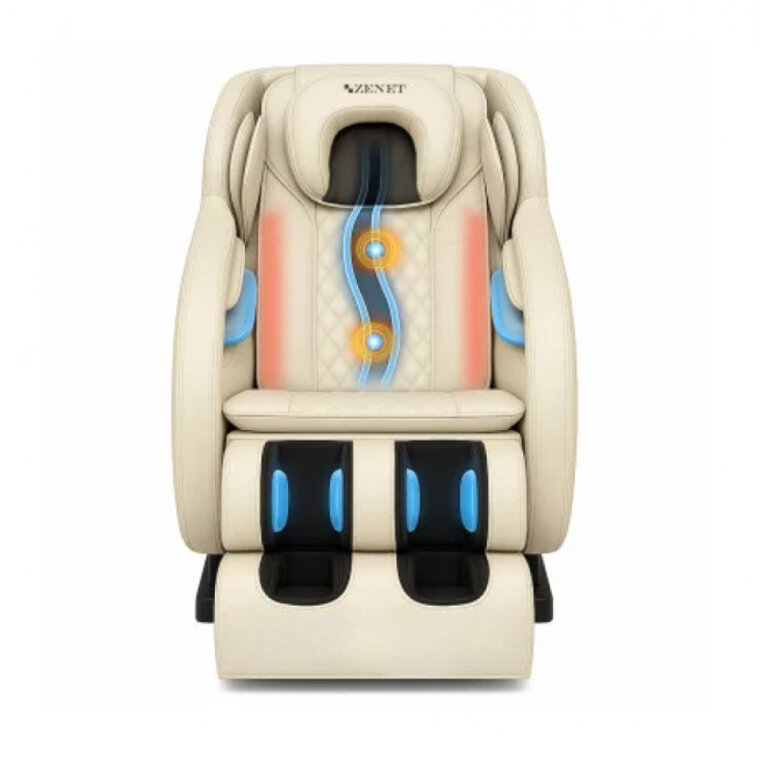 Масажне крісло Zenet ZET-1288 крем