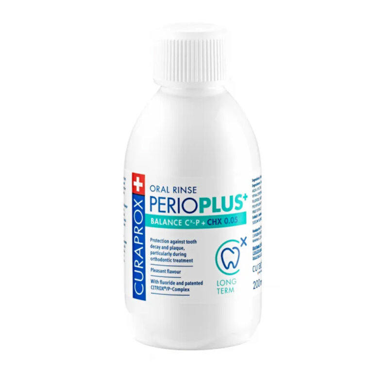 Ополіскувач CURAPROX CHX 209 Періо Плюс Баланс, містить Citrox® та 0,05% хлоргексидину, 200 мл