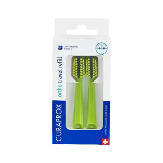 Набір насадок змінних до дорожнього набору CURAPROX BE YOU TS travel refill green