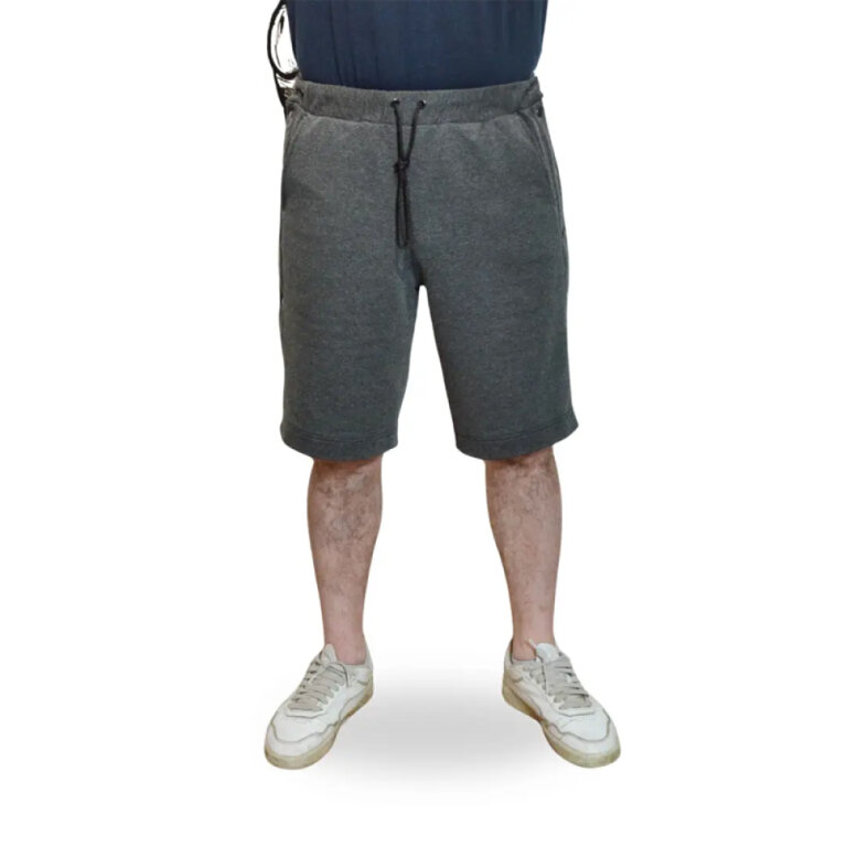 Адаптивные шорты Кіраса 4238 уличные, трикотаж тёмно-серые