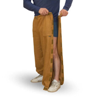 Штани адаптивні Кіраса 4227 при травмуванні ніг, флісові "соти" койот