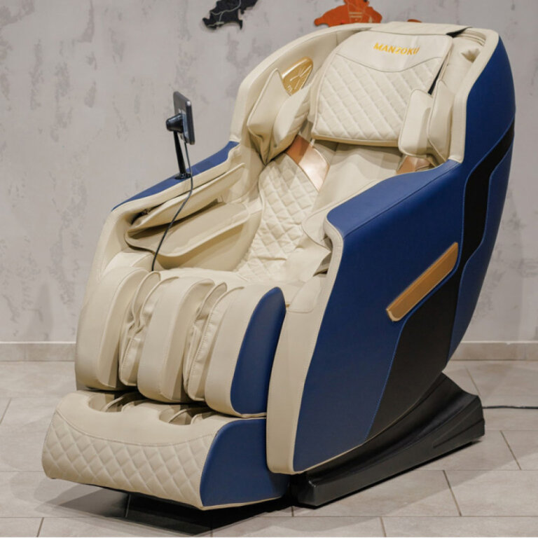 Крісло масажне  Manzoku SL Line White