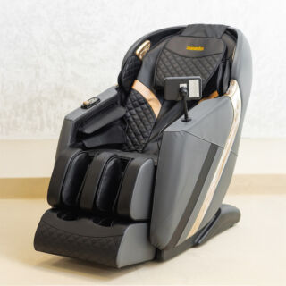 Крісло масажне  Manzoku SL Simbol Black&Gray