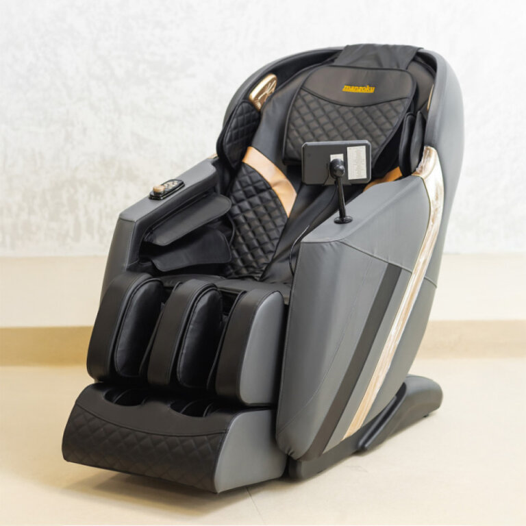 Крісло масажне  Manzoku SL Simbol Black&Gray