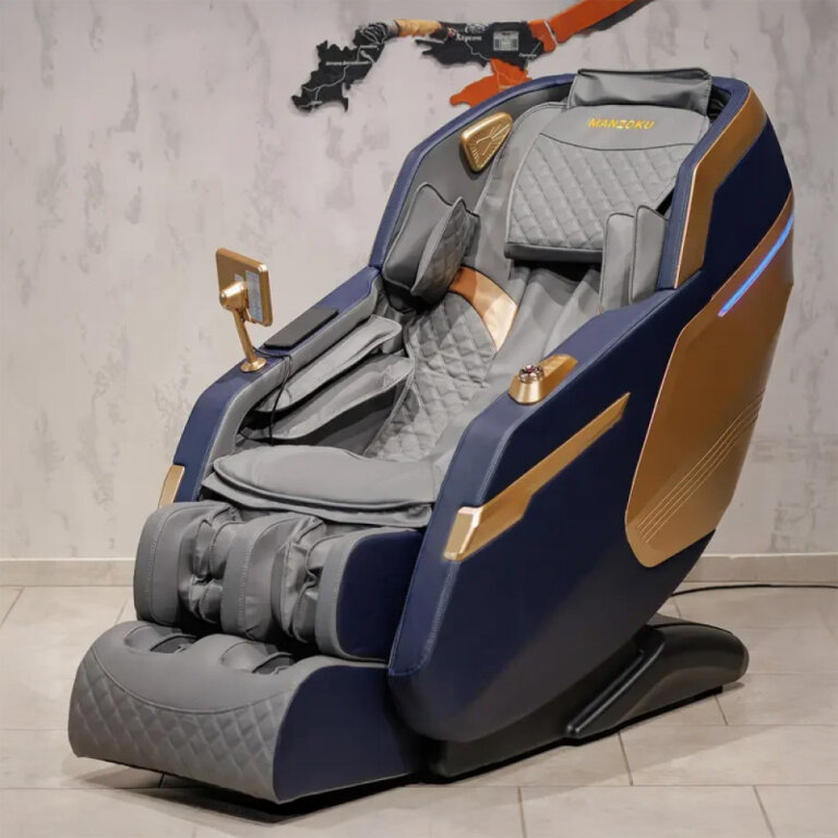 Крісло масажне  Manzoku SL Simbol Gray