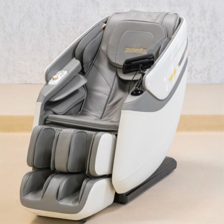 Крісло масажне  Manzoku SL Taiko White