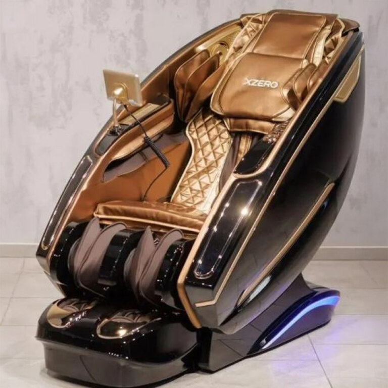 Крісло масажне  XZERO LX99 Luxury+ Black + Brown