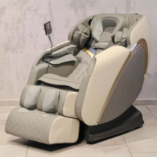 Крісло масажне  XZERO X10 SL Premium Grey + White