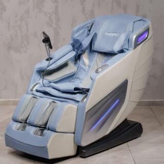 Крісло масажне  XZERO Y18 Blue White