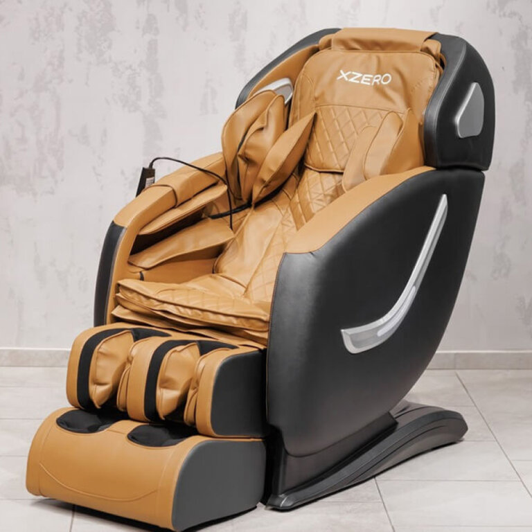 Крісло масажне  XZERO Y9 SL Premium Brown + Black