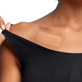 Пластир силіконовий Ortomedica F-02565-01 OPC товщина 0,4 мм, 5 x 7,5 см (4 шт)