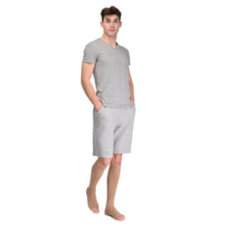 Компрессионные гольфы мужские 2 класс Soloventex Comfort 220-232 с открытым носком, плотные, высокие, бежевые