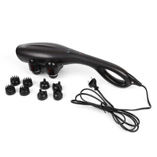 Масажер електричний ручний  із 4 головками ZET-715