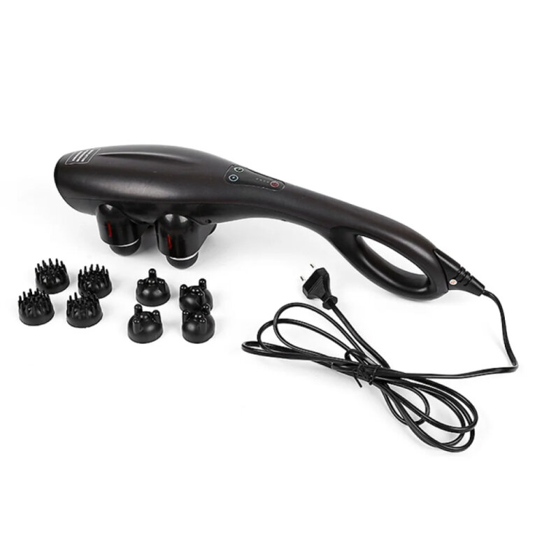 Масажер електричний ручний  із 4 головками ZET-715