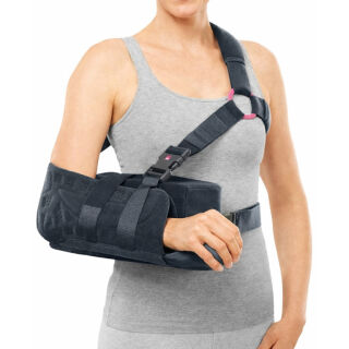 Шина отводная Medi SAS 15 - (угол 15) серая