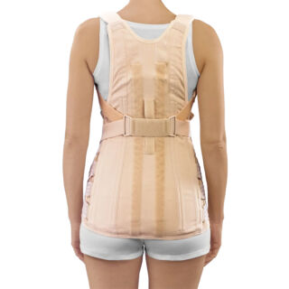 Корсет грудинно-поясничный protect.Dorsofix для женщин бежевый