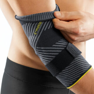 Бандаж ліктьовий з силіконовими вкладками Epicomed E+motion