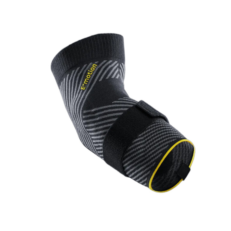 Бандаж ліктьовий з силіконовими вкладками Epicomed E+motion