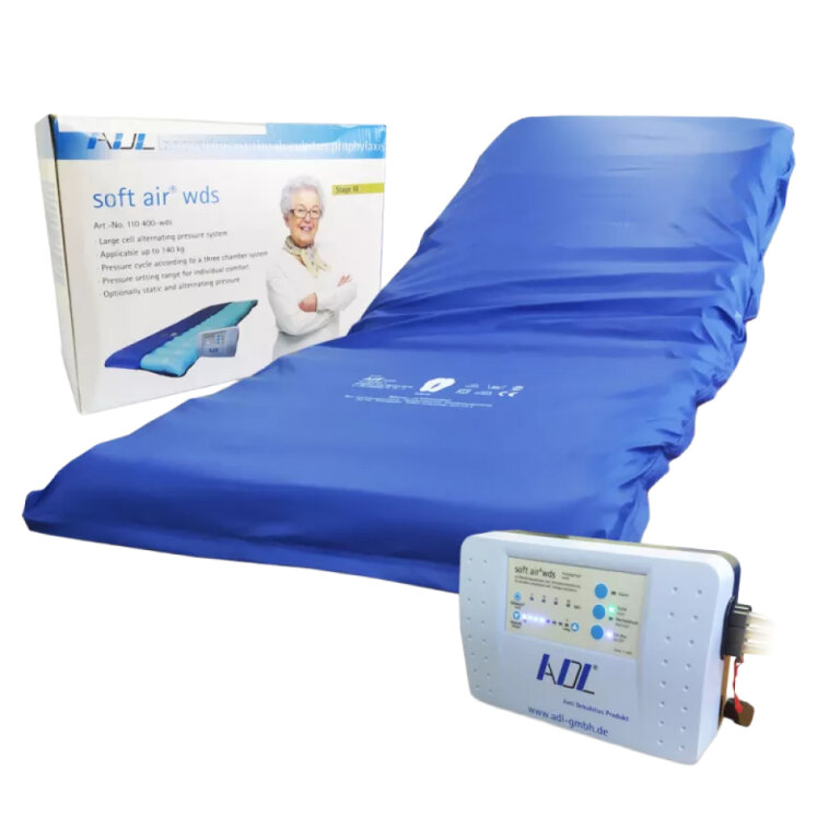 Матрац протипролежневий зі змінним тиском трубчастої структури ADL SOFT AIR WDS 110400-WDS