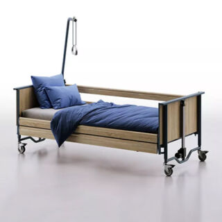 Медичне ліжко з функцією тренделенбурга, колір "дуб сонома світлий" BOCK DOMIFLEX 3 251