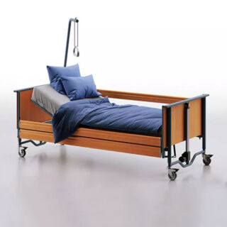 Медичне ліжко без функції тренделенбурга, колір "бук пропарений" BOCK DOMIFLEX 3 251