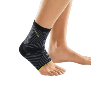 Бандаж гомілковостопний з силіконовими вкладишами Levamed E+motion