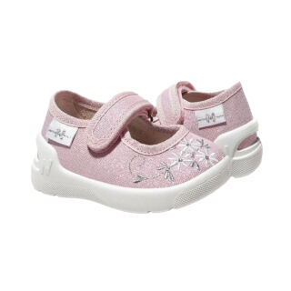 Домашні текстильні капці Waldi Ketty, пудрово-рожеві