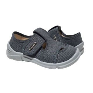 Домашні текстильні капці Waldi Marco, сірі (сіра підошва)