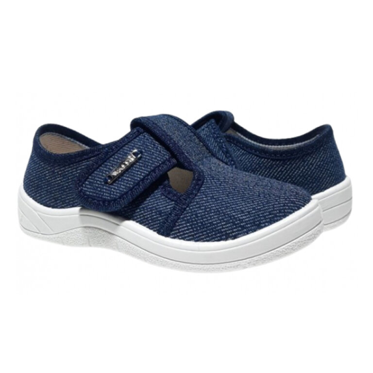 Домашние текстильные тапочки Waldi Grisha, синие