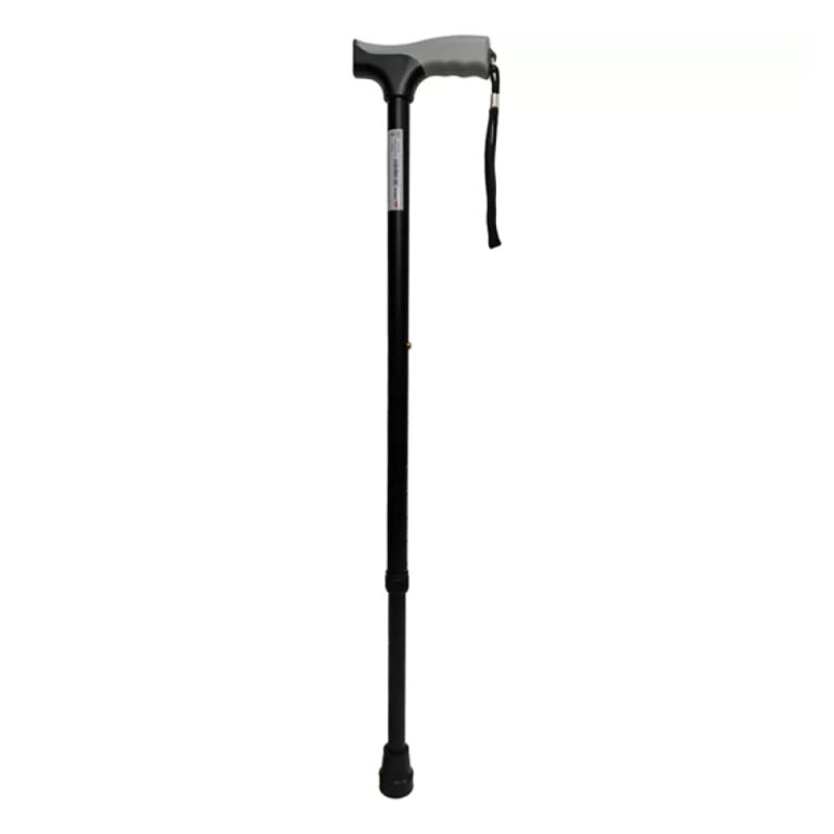 Тростина обладнана ергономічною ручкою, складана, чорного кольору 114 кг Doctor Life 11874/SZ-BL