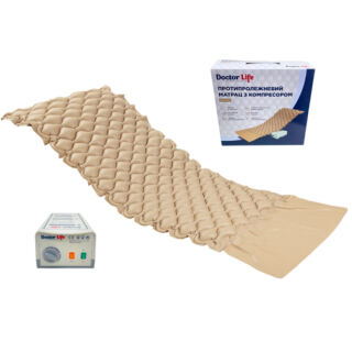 Матрац протипролежневий Doctor Life B01 з компресором P01S та функцією статики