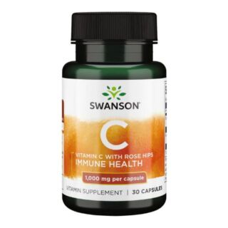 Vitamin C Rose Hips 1000mg - 30caps