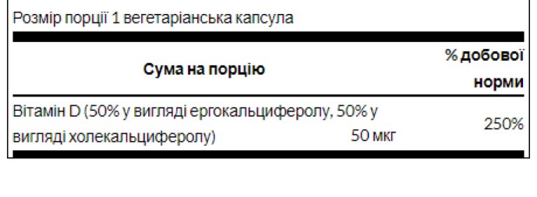 D Complex D2 abd D3 2000iu(50mcg) - 60caps