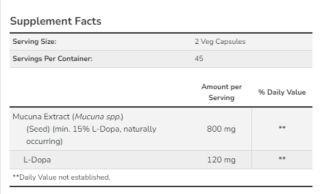 Dopa Mucuna - 90vcaps