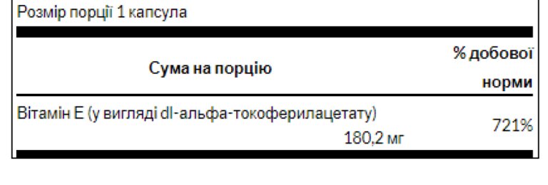 Vitamin E 400iu - 60caps