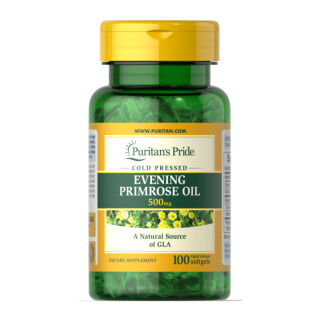 Evening Primrose Oil 500 mg with GLA - 100 Softgels